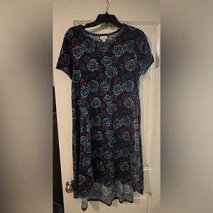 Blue Rose Lularoe Carly Dress